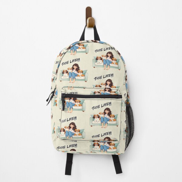 Item preview, This life, single and happy with dogs designed and sold by LiskoDesign.