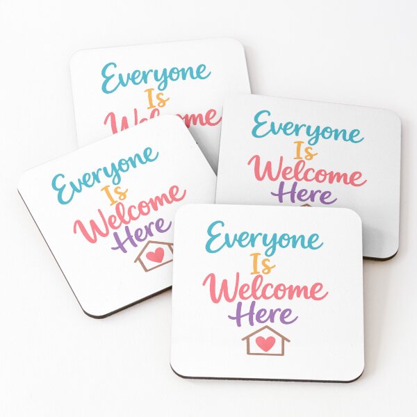 Item preview, Everyone Is Welcome Here  designed and sold by Art for Every Person.