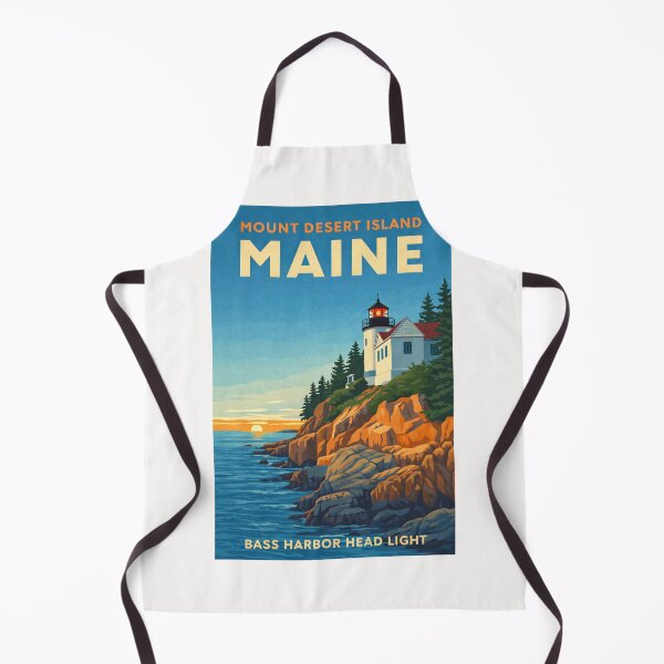 Item preview, Mount Desert Island Maine – Bass Harbor Head Light in Acadia National Park and Hancock County designed and sold by Places On Earth.