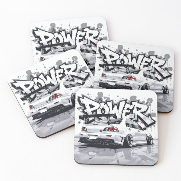 Item preview, Mitsubishi JDM Street Legend – Japan Tuning Car Art designed and sold by Salimgor Hangaround Music.