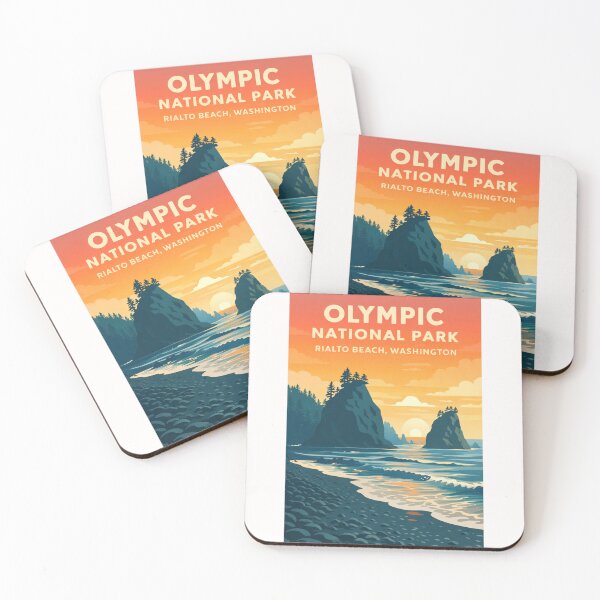 Item preview, Olympic National Park Washington – Rialto Beach and La Push on the Pacific Coast designed and sold by Places On Earth.