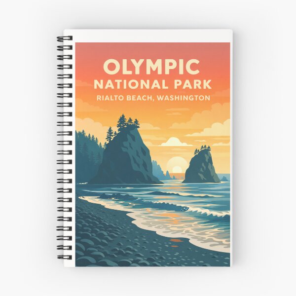 Item preview, Olympic National Park Washington – Rialto Beach and La Push on the Pacific Coast designed and sold by Places On Earth.