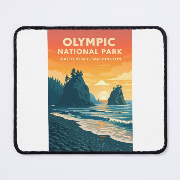 Item preview, Olympic National Park Washington – Rialto Beach and La Push on the Pacific Coast designed and sold by Places On Earth.