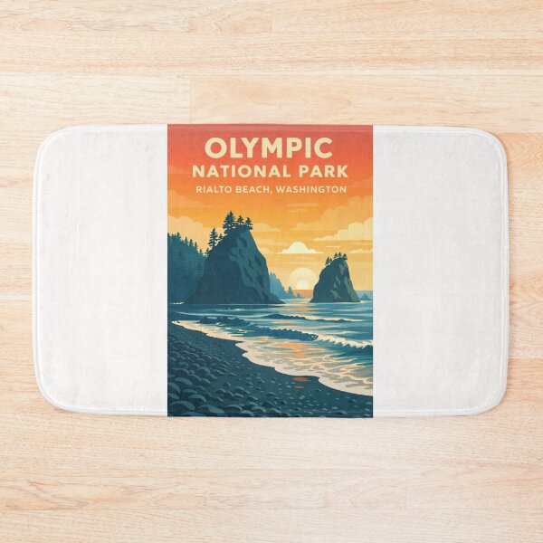 Item preview, Olympic National Park Washington – Rialto Beach and La Push on the Pacific Coast designed and sold by Places On Earth.