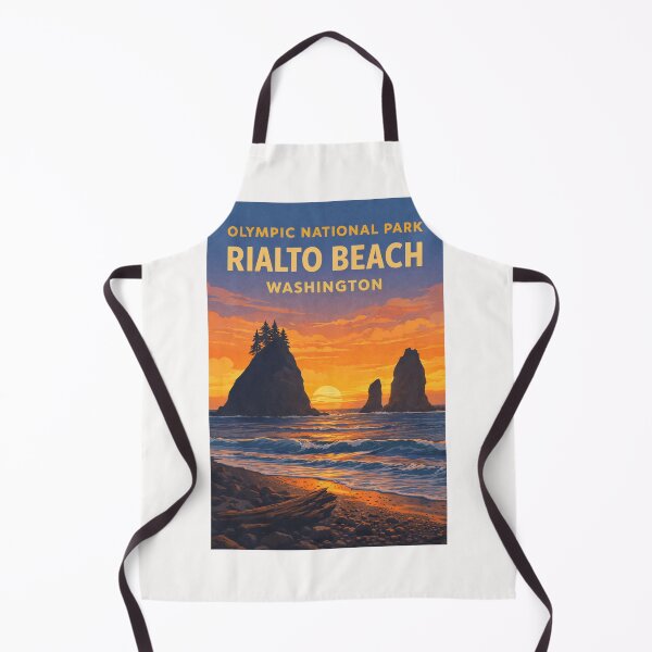 Item preview, Olympic National Park Washington – Rialto Beach Sea Stacks and Olympic Peninsula designed and sold by Places On Earth.