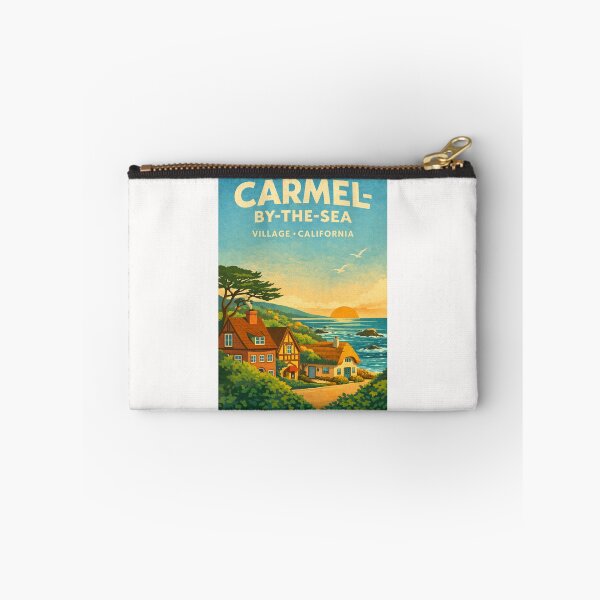 Item preview, Carmel by the Sea Village California – Monterey Peninsula and Carmel Beach designed and sold by Places On Earth.