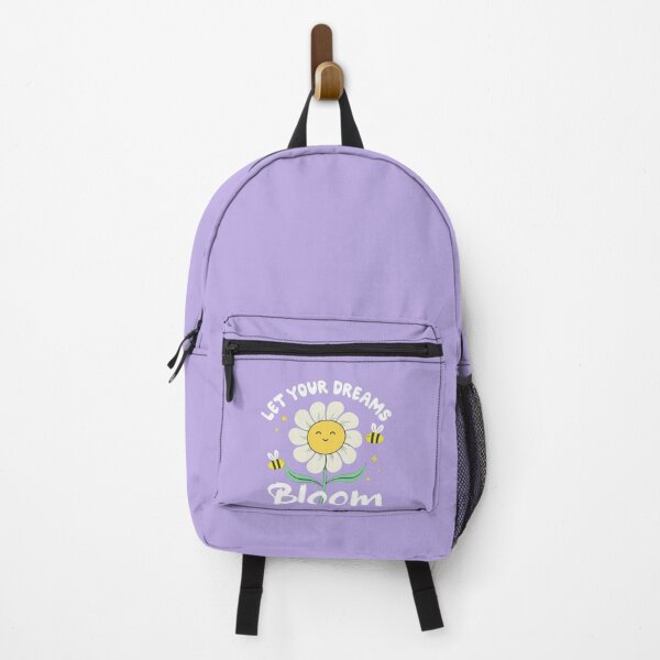 Item preview, Let Your Dreams Bloom - Cute Happy Daisy & Bees Kawaii Art designed and sold by GunnuDesigns.