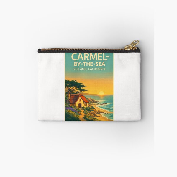 Item preview, Carmel by the Sea Village California – Carmel Beach and Point Lobos State Natural Reserve designed and sold by Places On Earth.