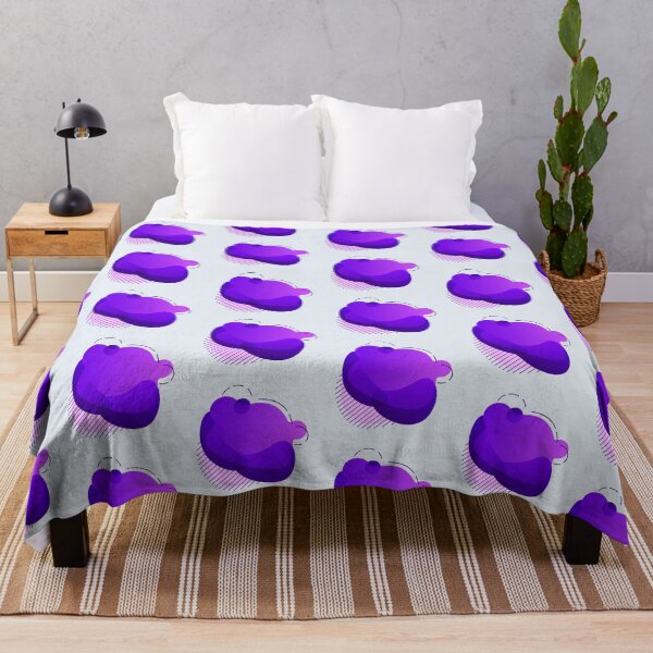 Item preview, Blue and Purple Geometric Art designed and sold by CharlottePlaceArt.