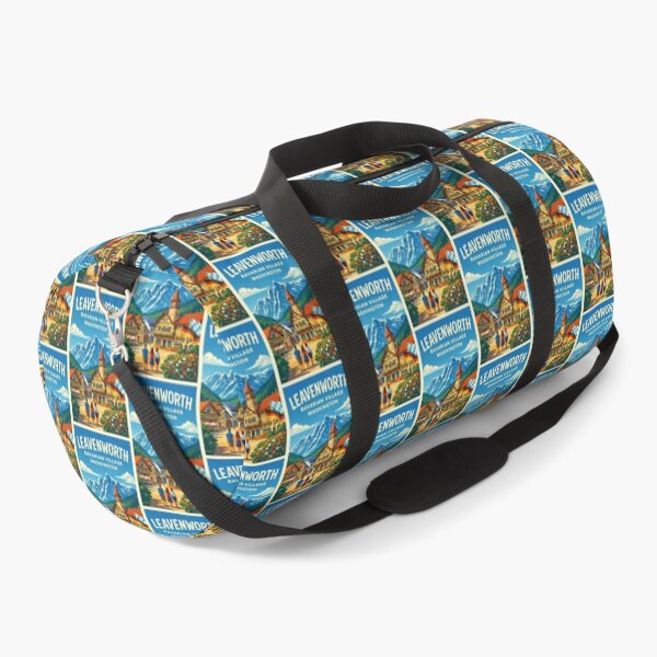 Item preview, Leavenworth Bavarian Village Washington – Cascade Mountains and Okanogan Wenatchee National Forest designed and sold by Places On Earth.