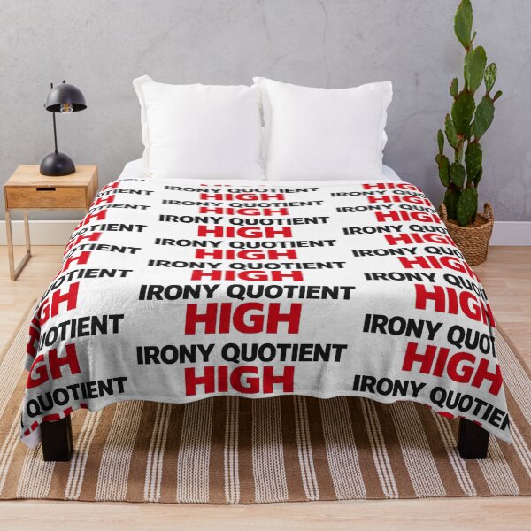 Item preview, Irony Quotient High Mood Meme designed and sold by Retr0Tshirts.