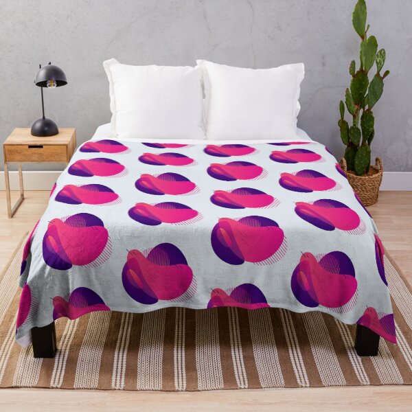 Item preview, Purple and Pink Geometric Art designed and sold by CharlottePlaceArt.