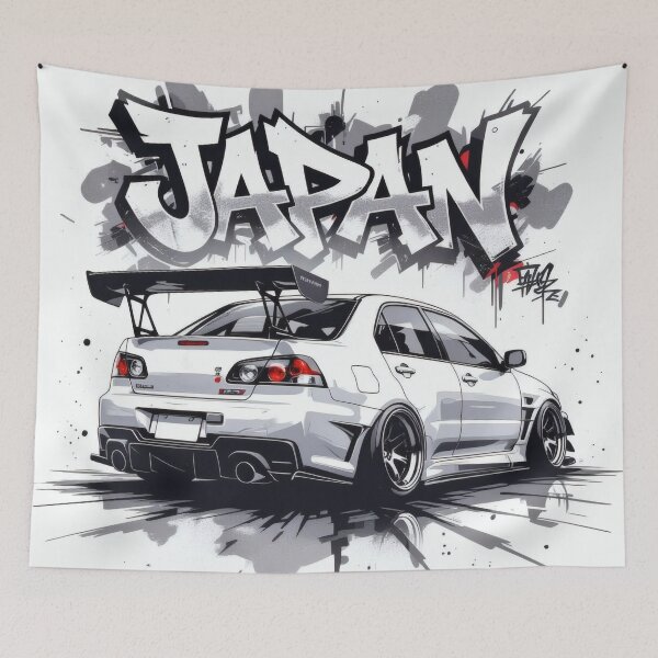 Item preview, Mitsubishi JDM Street Legend – Tuning Enthusiast Rear designed and sold by Salimgor Hangaround Music.