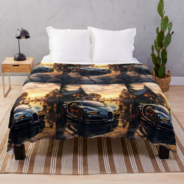 Item preview, Black Performance Car Reflecting Sunset On A Calm Lake designed and sold by RevUpDesign.