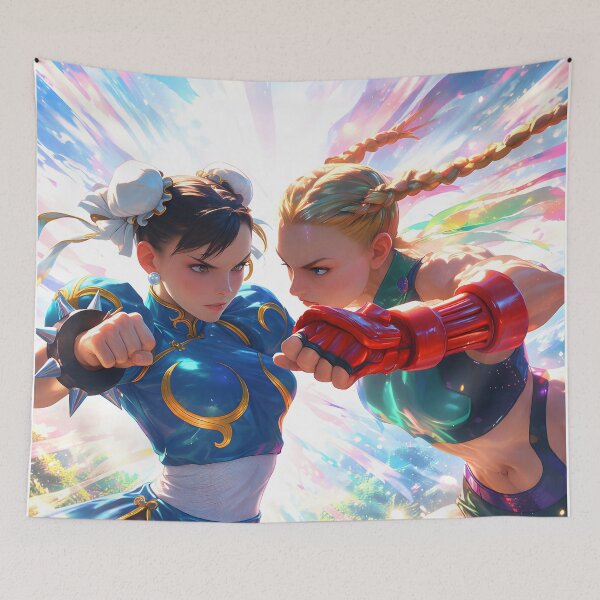 Item preview, Street Fighter - Cammy White & Chun-Li designed and sold by Bikash-A7.