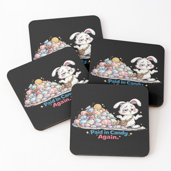 Item preview, Funny Easter Bunny Design- Paid in Candy Again  designed and sold by Gentlestate.