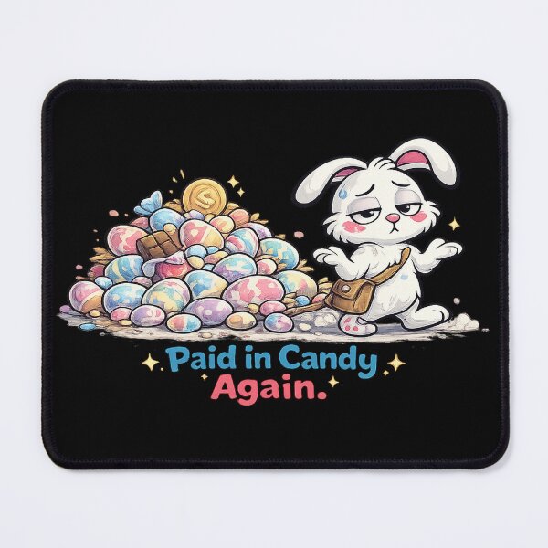 Item preview, Funny Easter Bunny Design- Paid in Candy Again  designed and sold by Gentlestate.