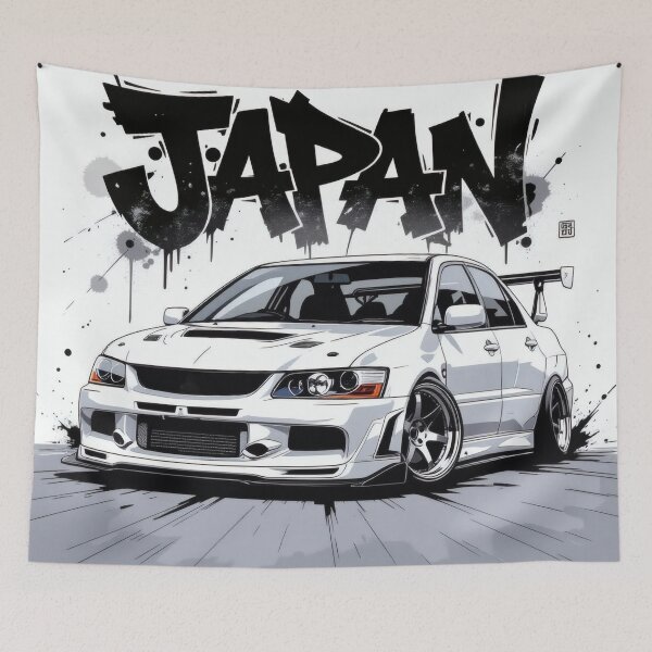 Item preview, Mitsubishi JDM Street Legend – Dynamic for Tuning Enthusiasts designed and sold by Salimgor Hangaround Music.