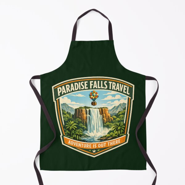 Item preview, Paradise Falls Adventure Tours Vintage Travel designed and sold by agearb.