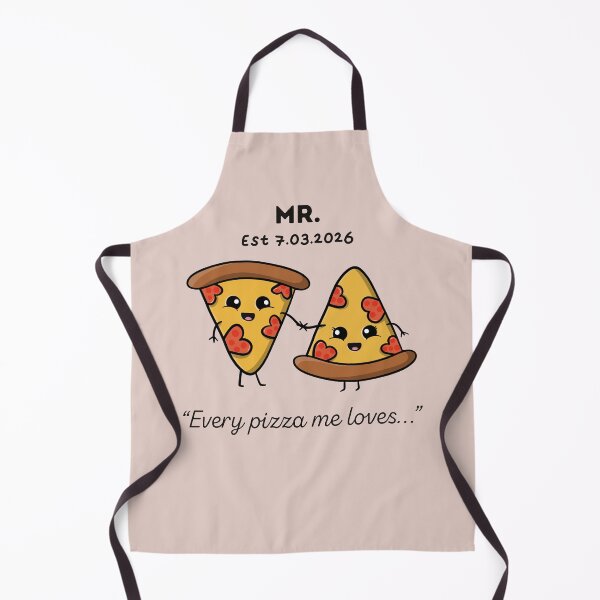 Item preview, Custom Pizza Couple Wedding Gift (Mr.) designed and sold by LEFDDesigns.