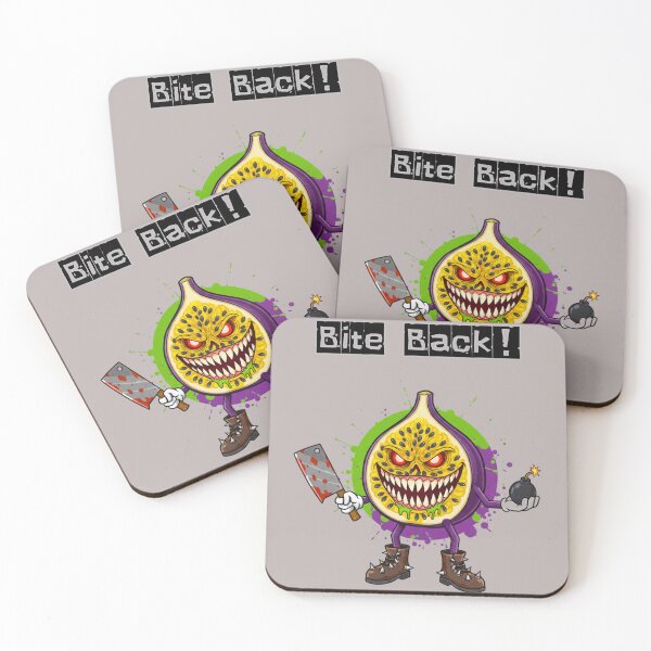 Item preview, Pscho Passion Fruit- Edgy Evil Food Streetwear designed and sold by MBBialyPiksel.