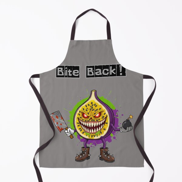 Item preview, Pscho Passion Fruit- Edgy Evil Food Streetwear designed and sold by MBBialyPiksel.