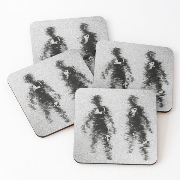 Item preview, Glitch Human Silhouette Abstract Noise Art designed and sold by LuxeLayouts.