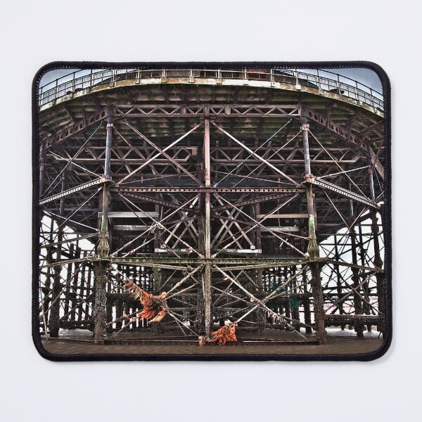 Item preview, Blackpool pier at low tide designed and sold by Stephen Jarman.