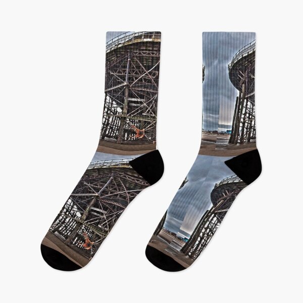 Item preview, Blackpool pier at low tide designed and sold by Stephen Jarman.