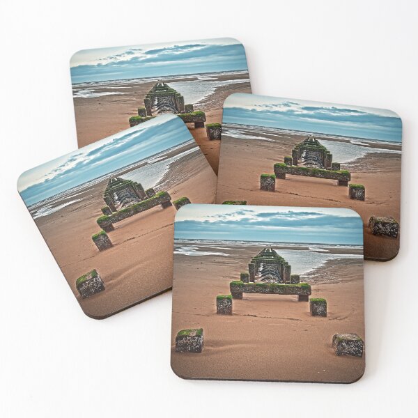 Item preview, Stumps over pipework - Blackpool beach designed and sold by Stephen Jarman.