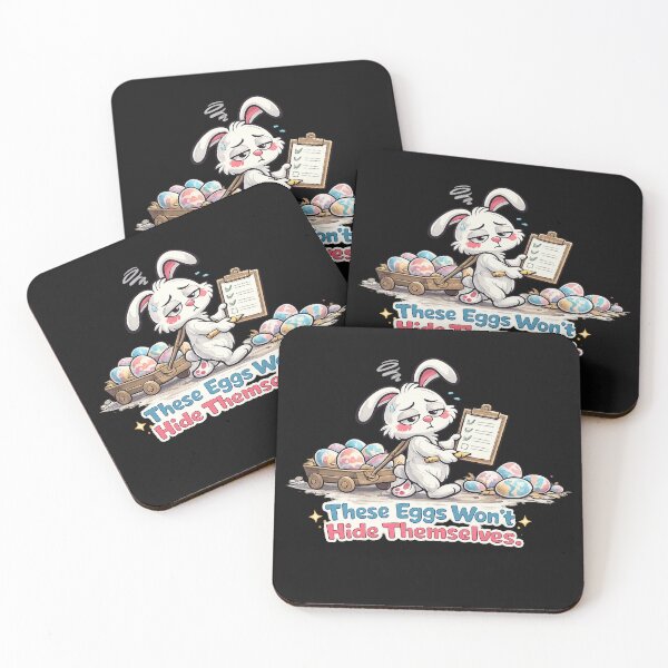 Item preview, These Eggs Won’t Hide Themselves – Funny Easter Bunny Design designed and sold by Gentlestate.