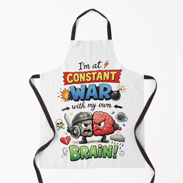 Item preview, Constant War With My Own Brain designed and sold by MarkColeImaging.