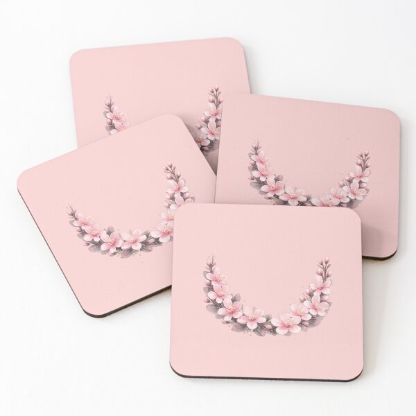 Item preview, Pink Cherry Blossom Half Circle designed and sold by MKVisions.
