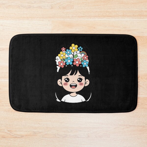 Item preview, Blooming Mind - Positive Thoughts Cute Kawaii Sticker designed and sold by ImpactVibe.