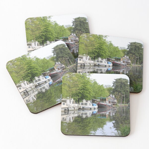 Item preview, Canal Reflections in Malestroit – Brittany Riverside Photography designed and sold by Open Road Gallery .