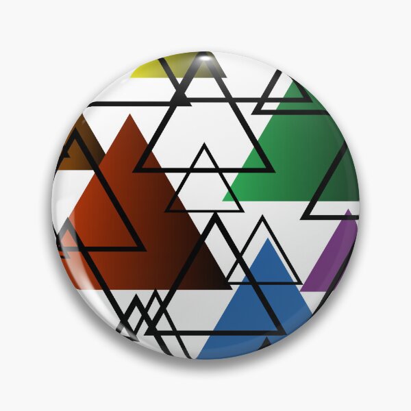Item preview, Colorful Geometric Triangle Abstract designed and sold by NNAANN.