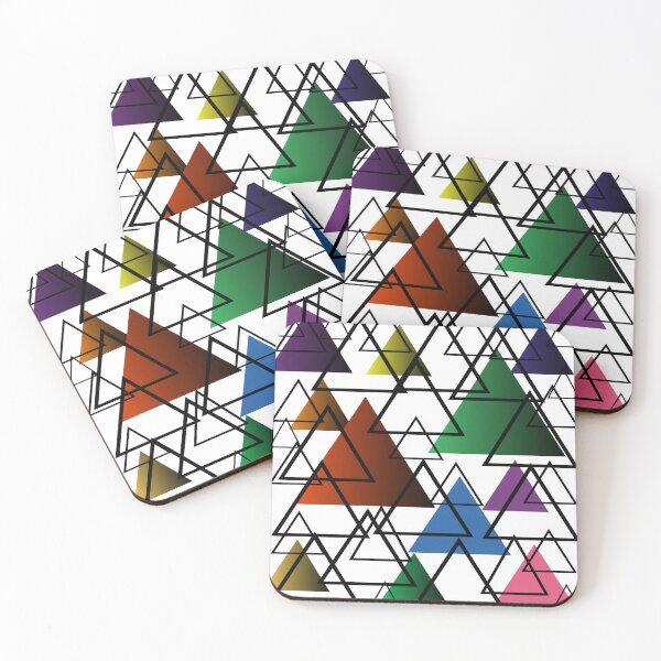 Item preview, Colorful Geometric Triangle Abstract designed and sold by NNAANN.