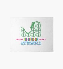 Astroworld Logo Art Board