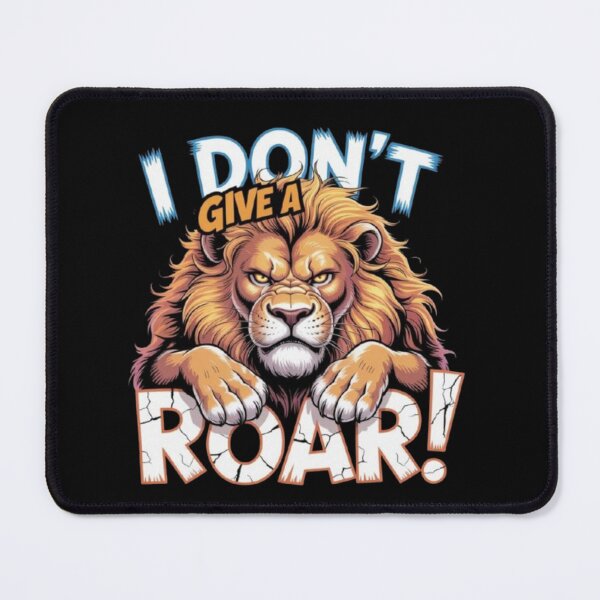 Item preview, Lion art, i dont give a roar designed and sold by Slickskillz11.