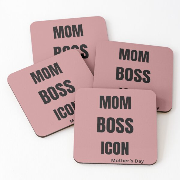Item preview, Mom. Boss. Icon. designed and sold by Yassine SEBA.