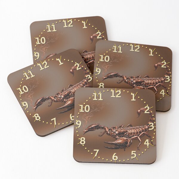 Item preview, Smoking Scorpion – Black & Copper (HRS) designed and sold by Alan-David.