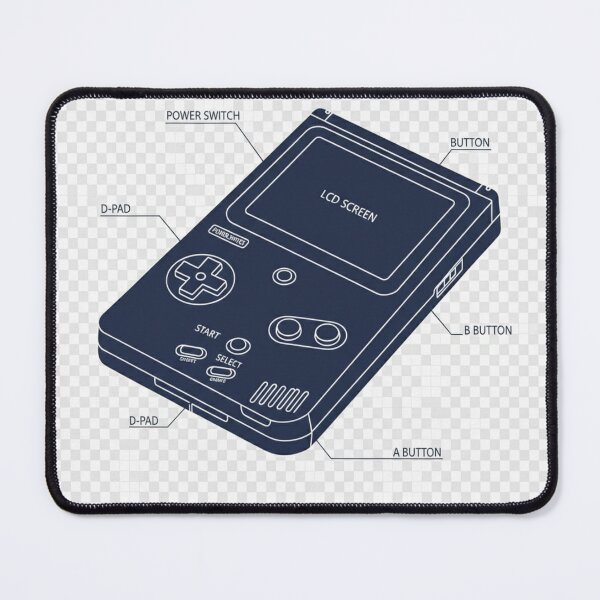 Item preview, Retro Handheld Game Console Blueprint designed and sold by craftedd.