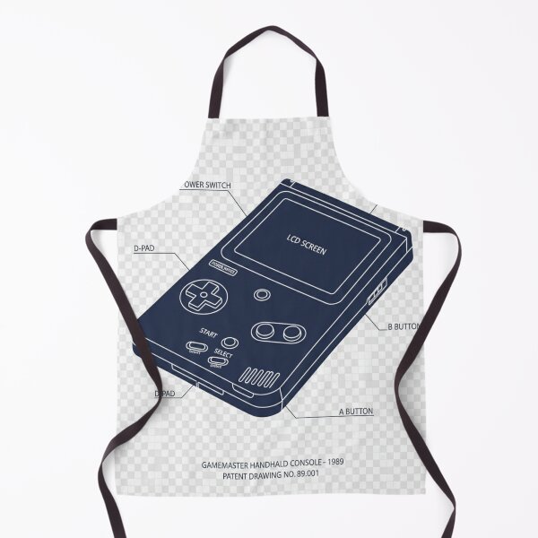 Item preview, Retro Handheld Game Console Blueprint designed and sold by craftedd.