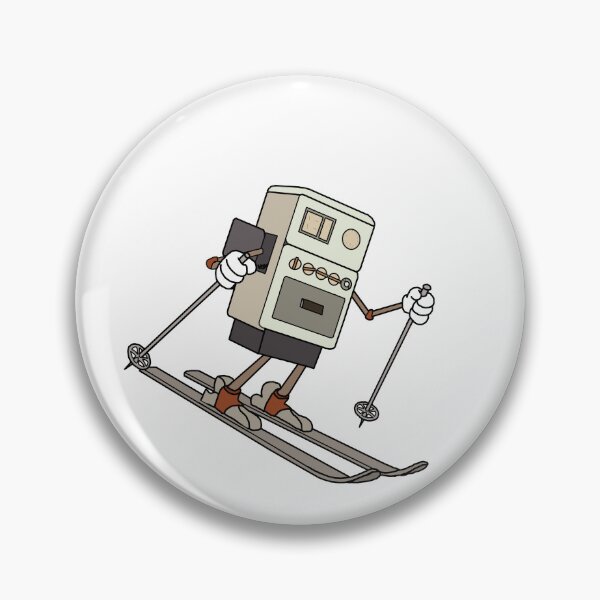 Item preview, Skiing Cooker (Moon Sports) designed and sold by VoxTheEnby.