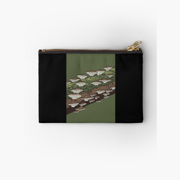Item preview, Mushrooms on Tree Stump - Forest Scene designed and sold by BRU Design.