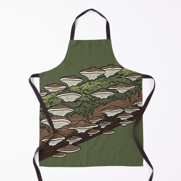 Item preview, Mushrooms on Tree Stump - Forest Scene designed and sold by BRU Design.
