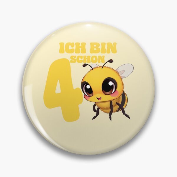 Item preview, Birthday 4 years old Bee Bees cute Little bee designed and sold by FoxyS.