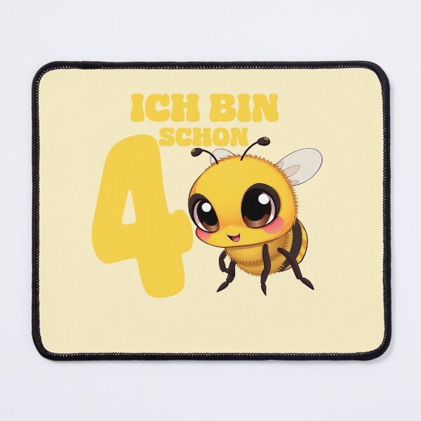 Item preview, Birthday 4 years old Bee Bees cute Little bee designed and sold by FoxyS.