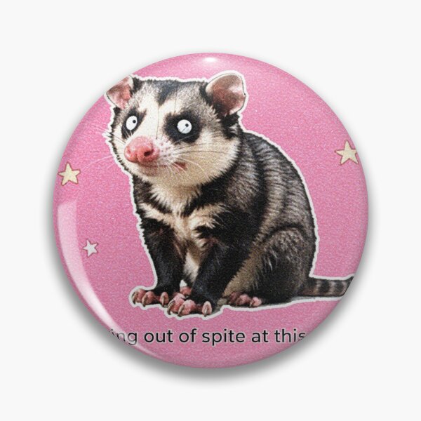 Item preview, Surviving Out of Spite Possum - Relatable Meme designed and sold by PictorialWhimsy.