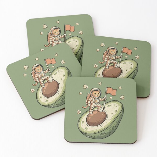 Item preview, Cosmic Conquest: Avocado Landing designed and sold by AwesomeBeyondLimits.